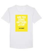 Are You Doing Anything Later? Tricou mânecă scurtă guler larg Bărbat Skater