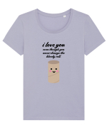 I Love You Eve Though You Never Change The Bloody Roll Tricou mânecă scurtă guler larg fitted Damă Expresser