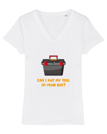 Can I Put My Tool In Your Box? White