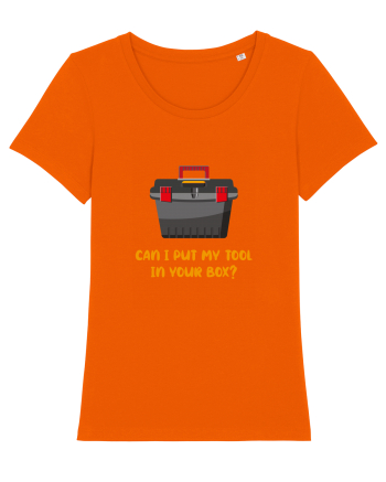 Can I Put My Tool In Your Box? Bright Orange
