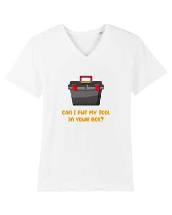 Can I Put My Tool In Your Box? White