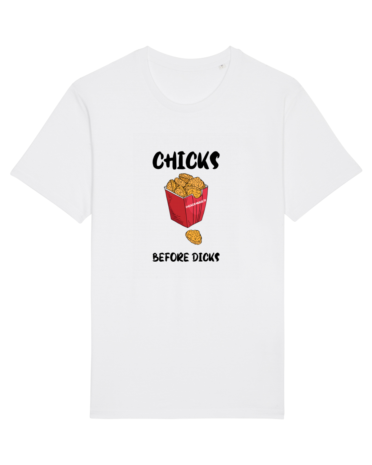 Tricou mânecă scurtă Unisex Rocker White