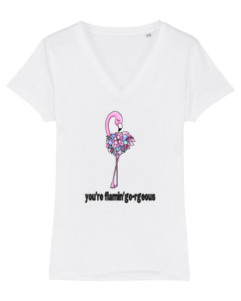 You're Flamin'go-rgeous! White