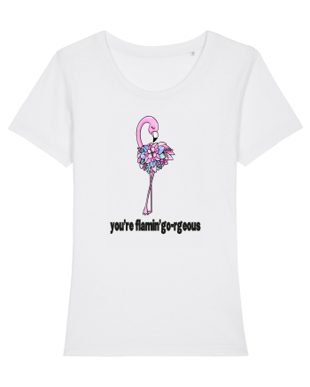 You're Flamin'go-rgeous! White