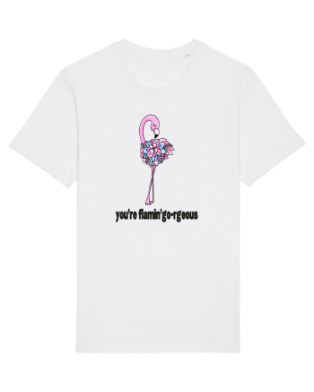 You're Flamin'go-rgeous! White
