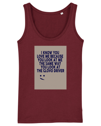 Glovo Driver Burgundy