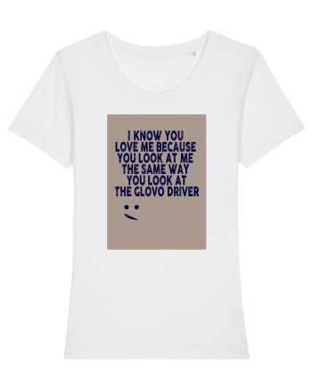 Glovo Driver White
