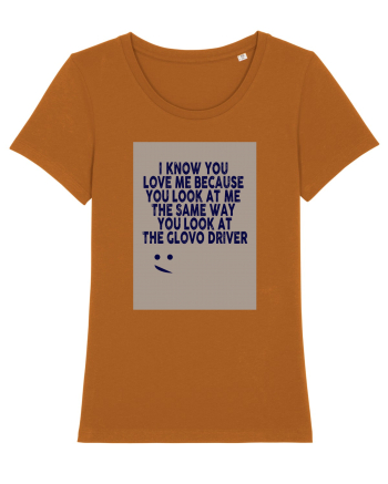 Glovo Driver Roasted Orange