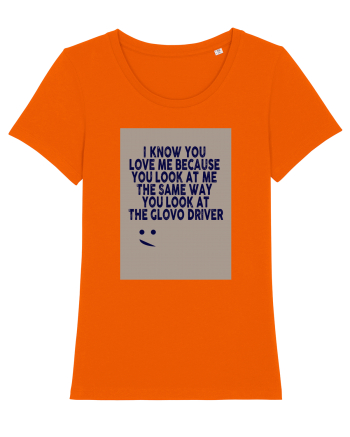 Glovo Driver Bright Orange