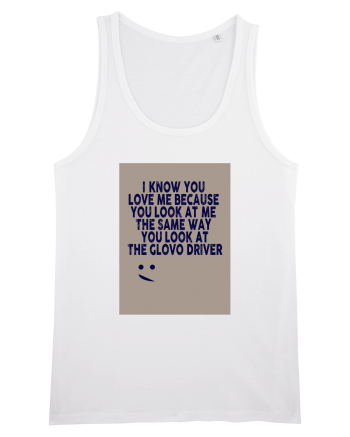 Glovo Driver White