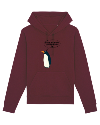 I Like Big Butts And I Cannot Fly Burgundy