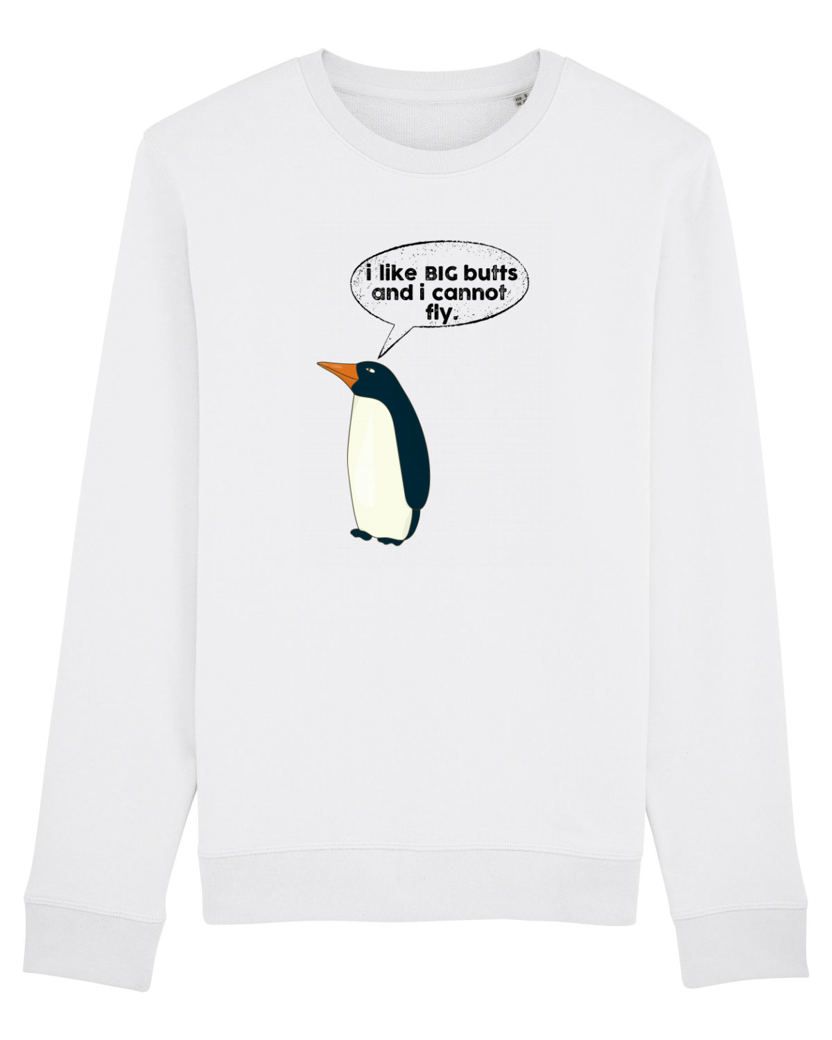 Bluză mânecă lungă Unisex Rise White