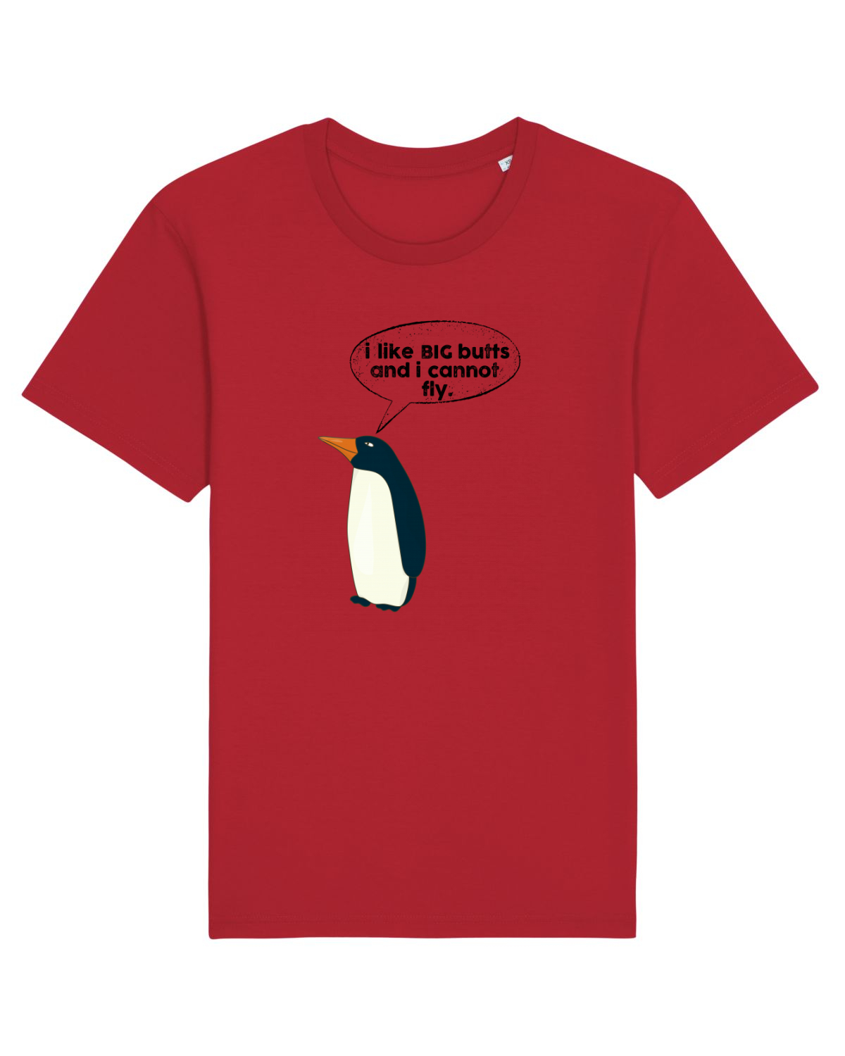 Tricou mânecă scurtă Unisex Rocker Red