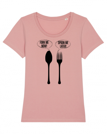 Fork Me Now, Spoon Me Later Canyon Pink