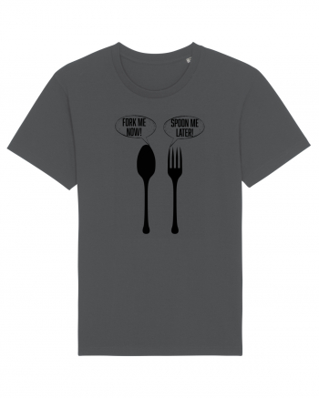 Fork Me Now, Spoon Me Later Anthracite