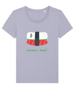 Wasa-bae Tricou mânecă scurtă guler larg fitted Damă Expresser