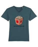 You Make My Heart Pop Tricou mânecă scurtă guler V Bărbat Presenter
