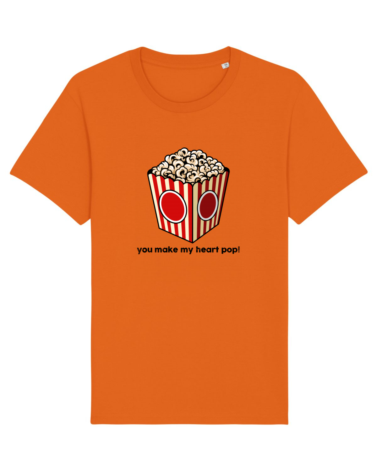 Tricou mânecă scurtă Unisex Rocker Bright Orange