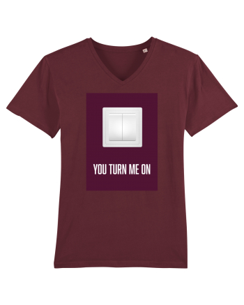 You Turn Me On Burgundy