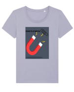 You're So Attractive Tricou mânecă scurtă guler larg fitted Damă Expresser
