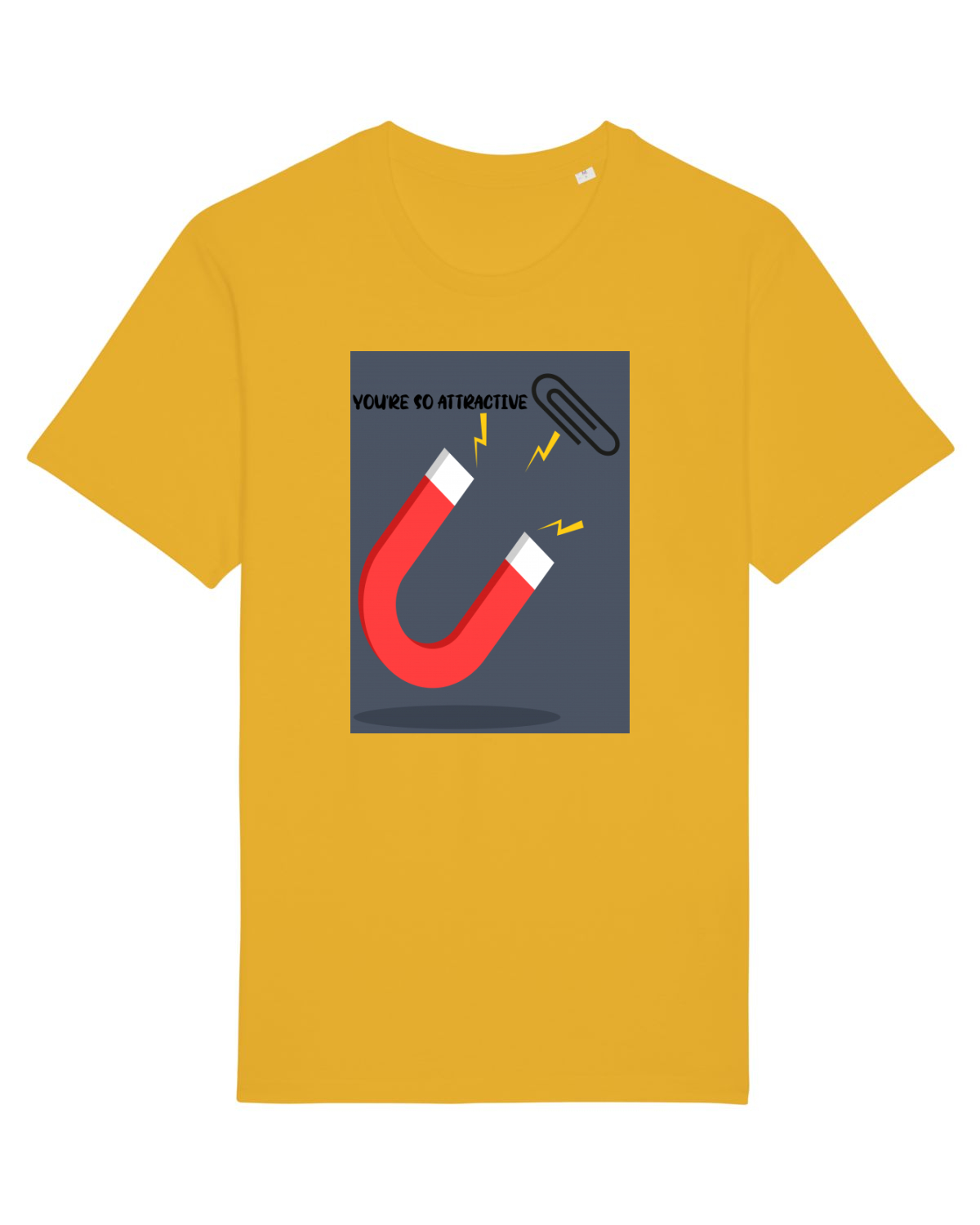 Tricou mânecă scurtă Unisex Rocker Spectra Yellow