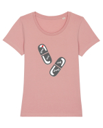 You are my drug Tricou mânecă scurtă guler larg fitted Damă Expresser