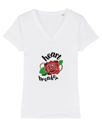 Heart Breaker (trandafir) White