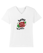 Heart Breaker (trandafir) Tricou mânecă scurtă guler V Bărbat Presenter