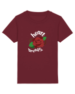 Heart Breaker (trandafir) alb Tricou mânecă scurtă  Copii Mini Creator