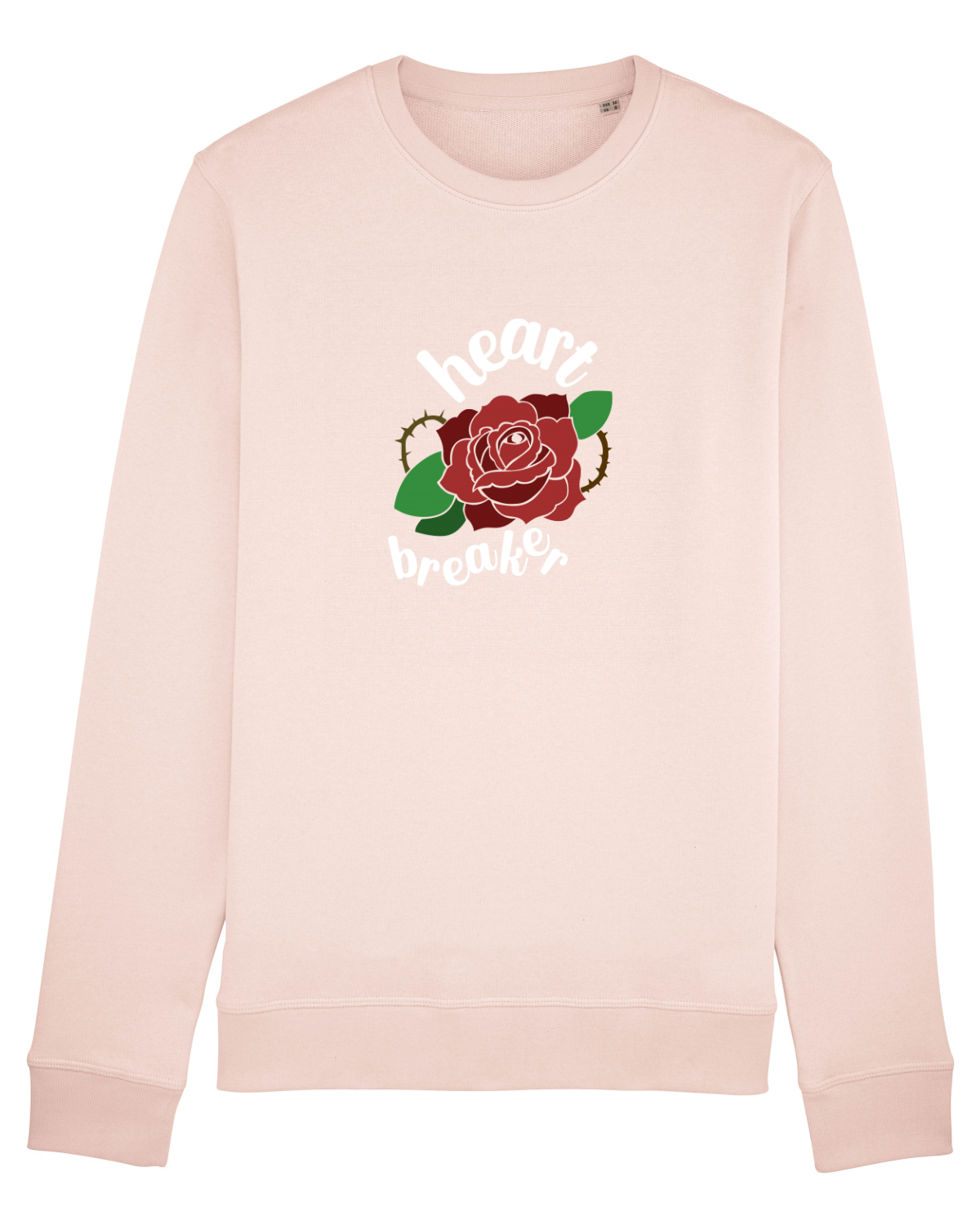 Bluză mânecă lungă Unisex Rise Candy Pink