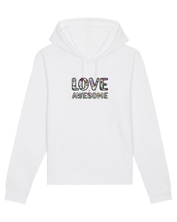 Love is Awesome White