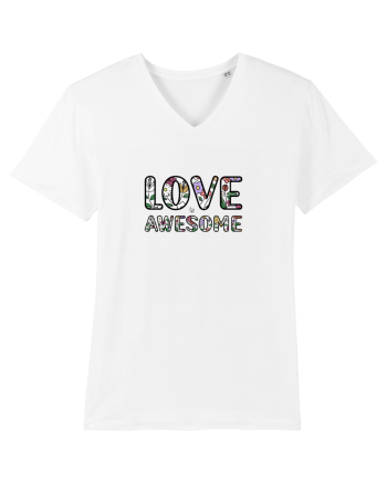 Love is Awesome White