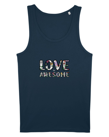 Love is Awesome Navy