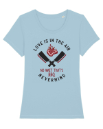 Barbeque Love Tricou mânecă scurtă guler larg fitted Damă Expresser