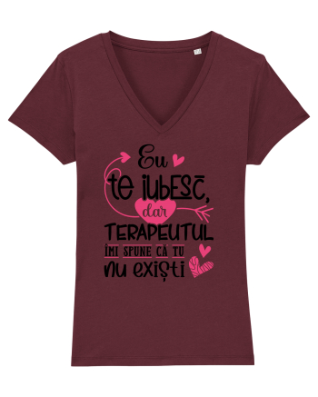 Te iubesc, dar... Burgundy
