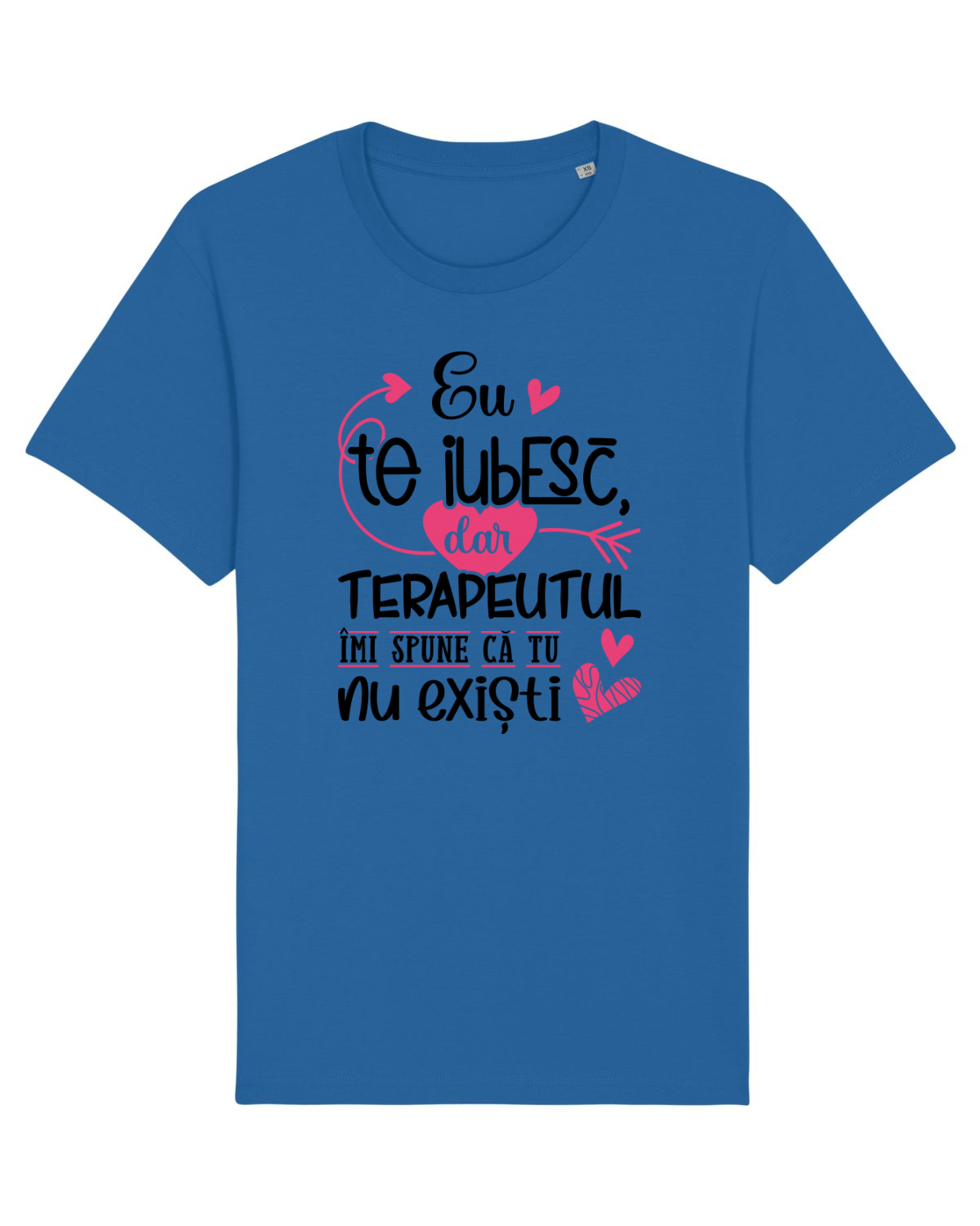 Tricou mânecă scurtă Unisex Rocker Royal Blue