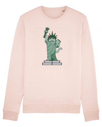 The Cat Statue of Liberty Candy Pink
