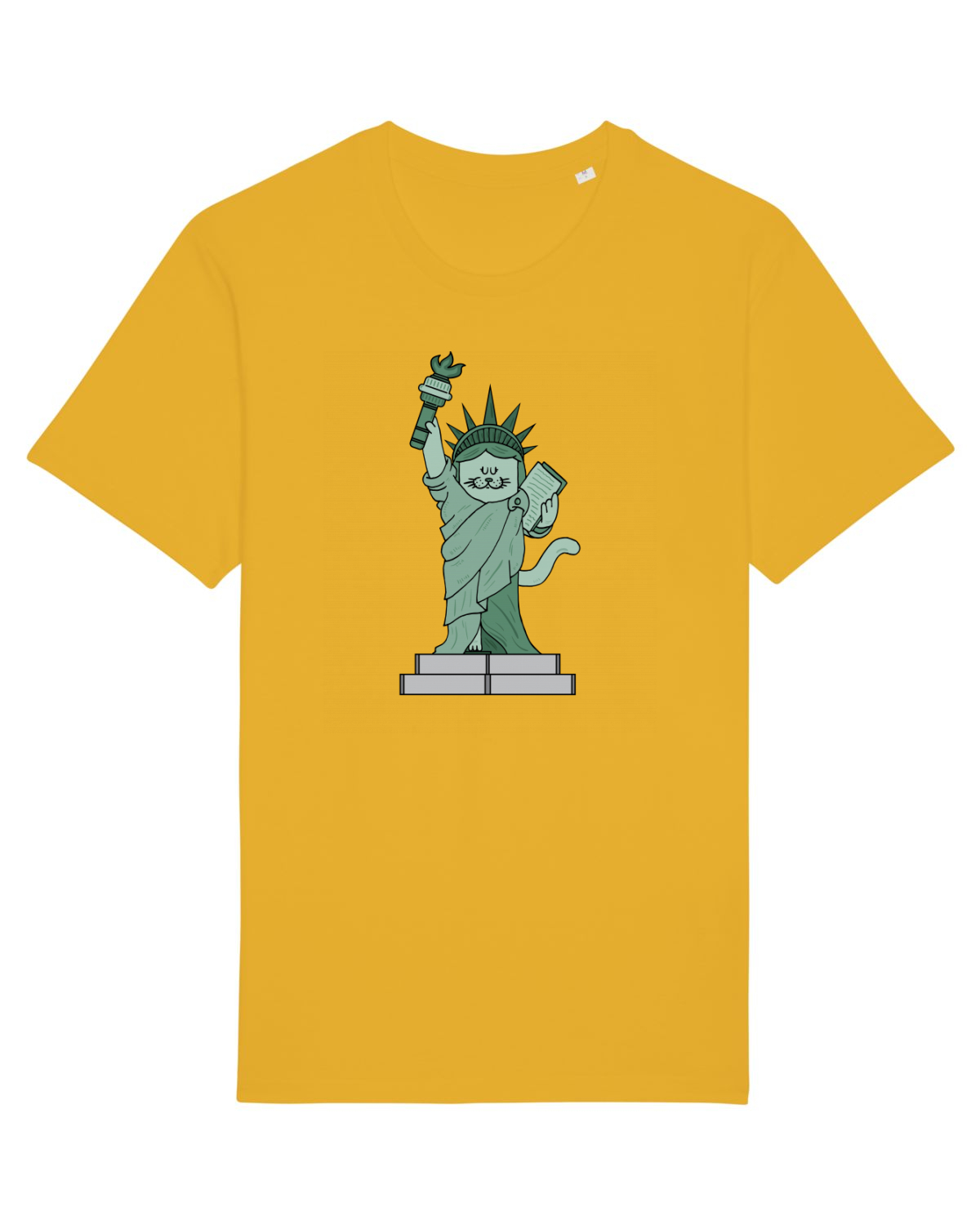Tricou mânecă scurtă Unisex Rocker Spectra Yellow