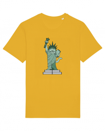 The Cat Statue of Liberty Spectra Yellow