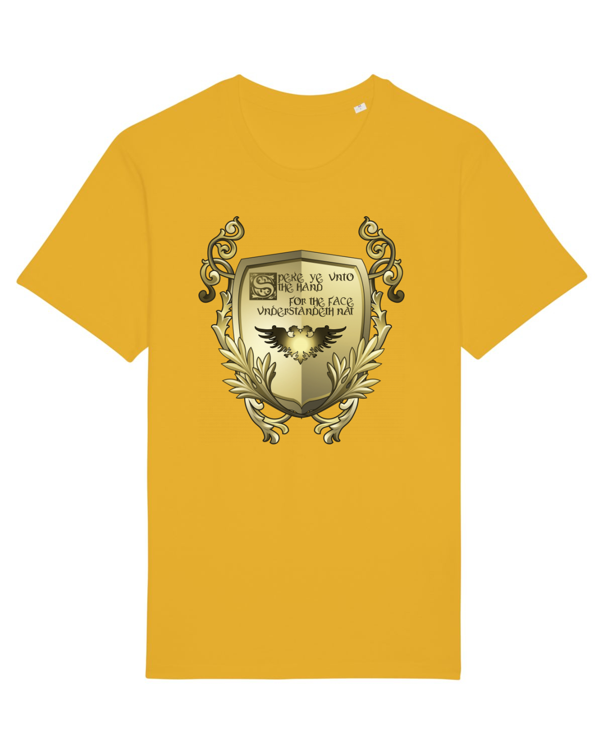 Tricou mânecă scurtă Unisex Rocker Spectra Yellow