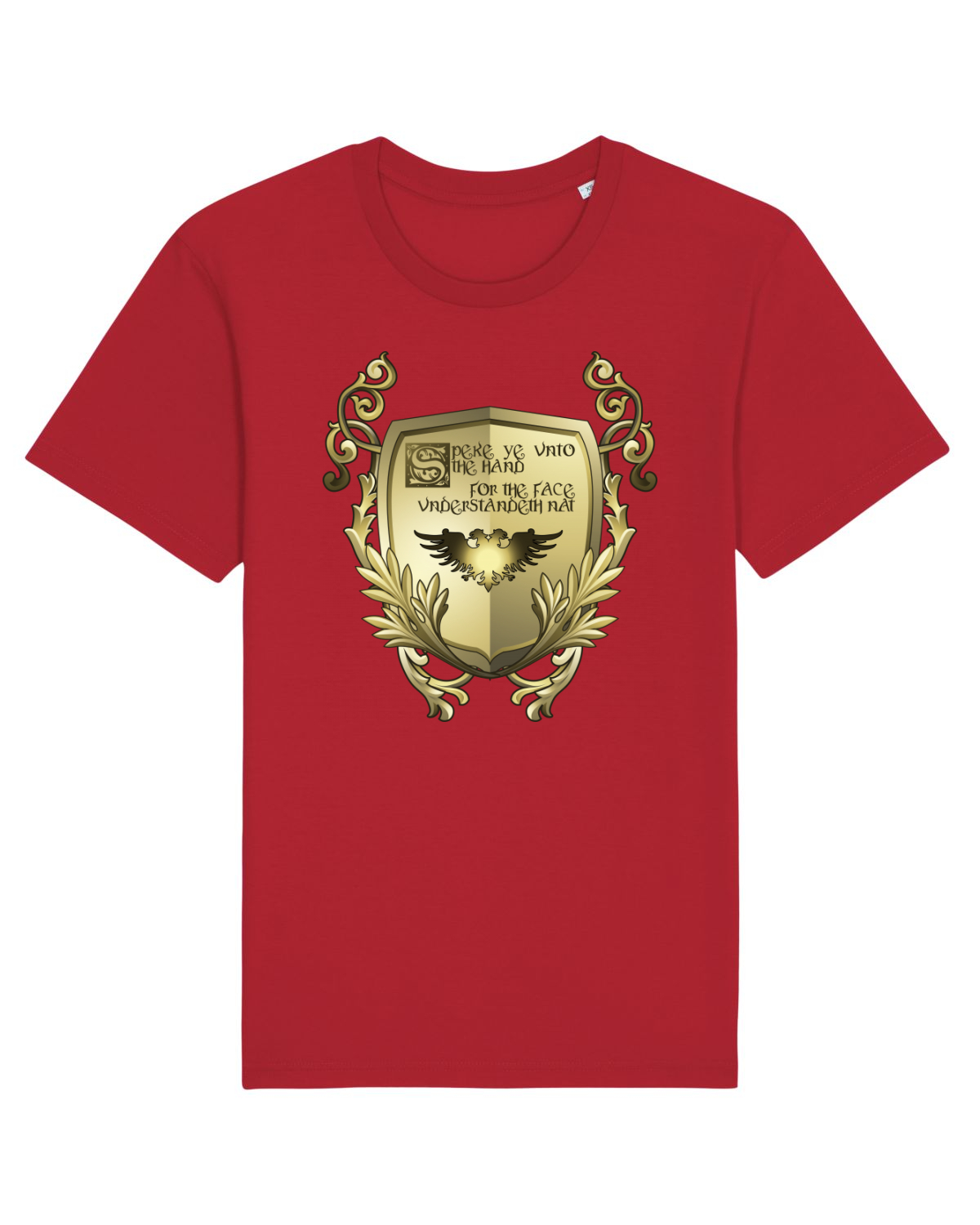 Tricou mânecă scurtă Unisex Rocker Red