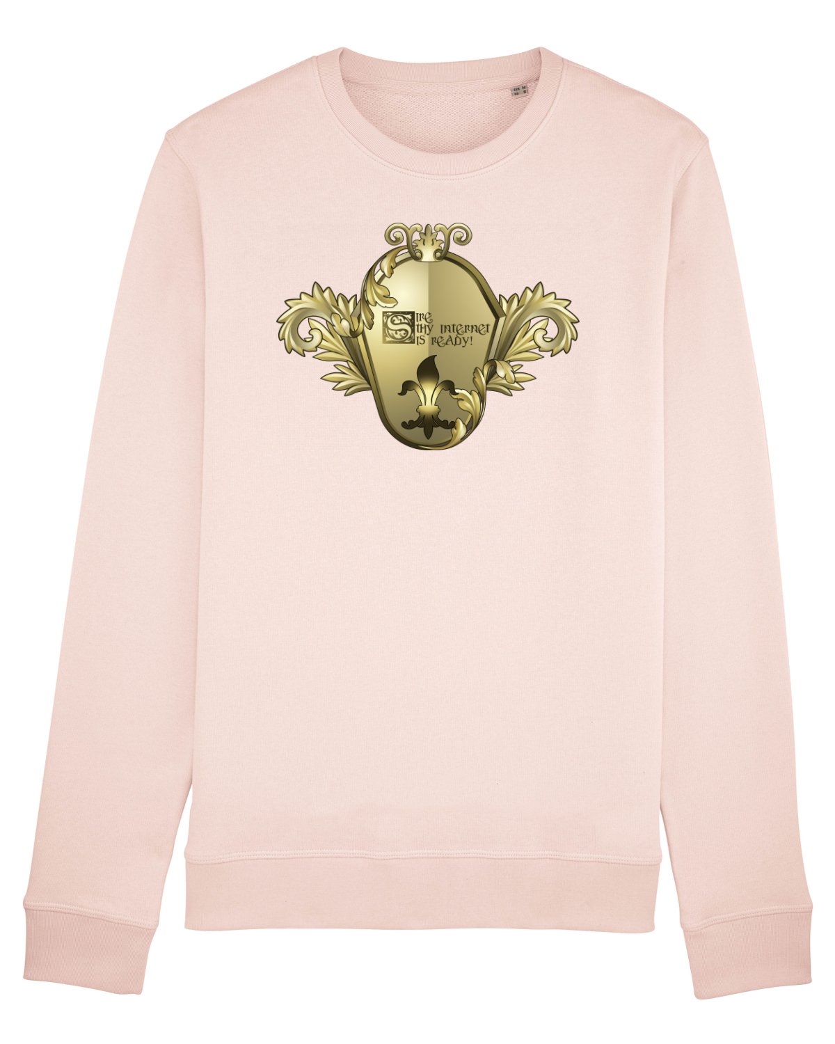 Bluză mânecă lungă Unisex Rise Candy Pink