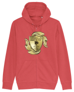When the pimp is in the crib - medieval edition Hanorac cu fermoar Unisex Connector