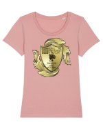 When the pimp is in the crib - medieval edition Tricou mânecă scurtă guler larg fitted Damă Expresser