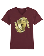 When the pimp is in the crib - medieval edition Tricou mânecă scurtă guler V Bărbat Presenter