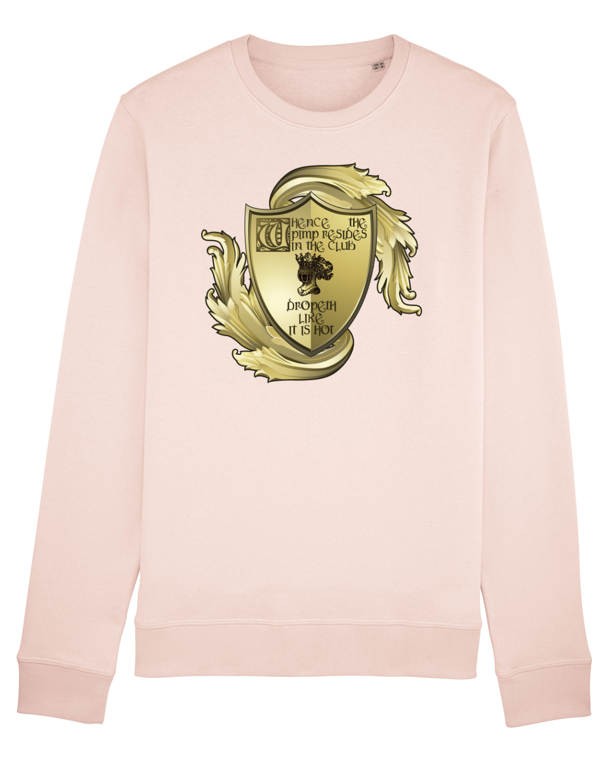 Bluză mânecă lungă Unisex Rise Candy Pink