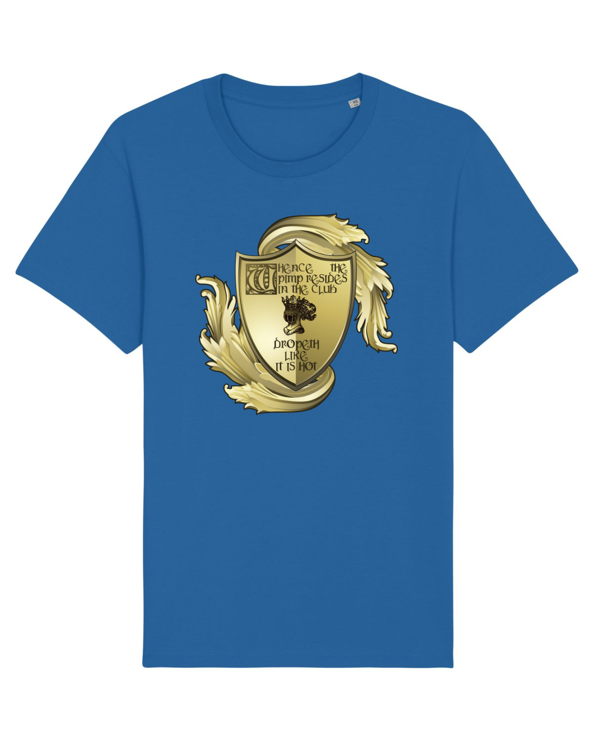 Tricou mânecă scurtă Unisex Rocker Royal Blue