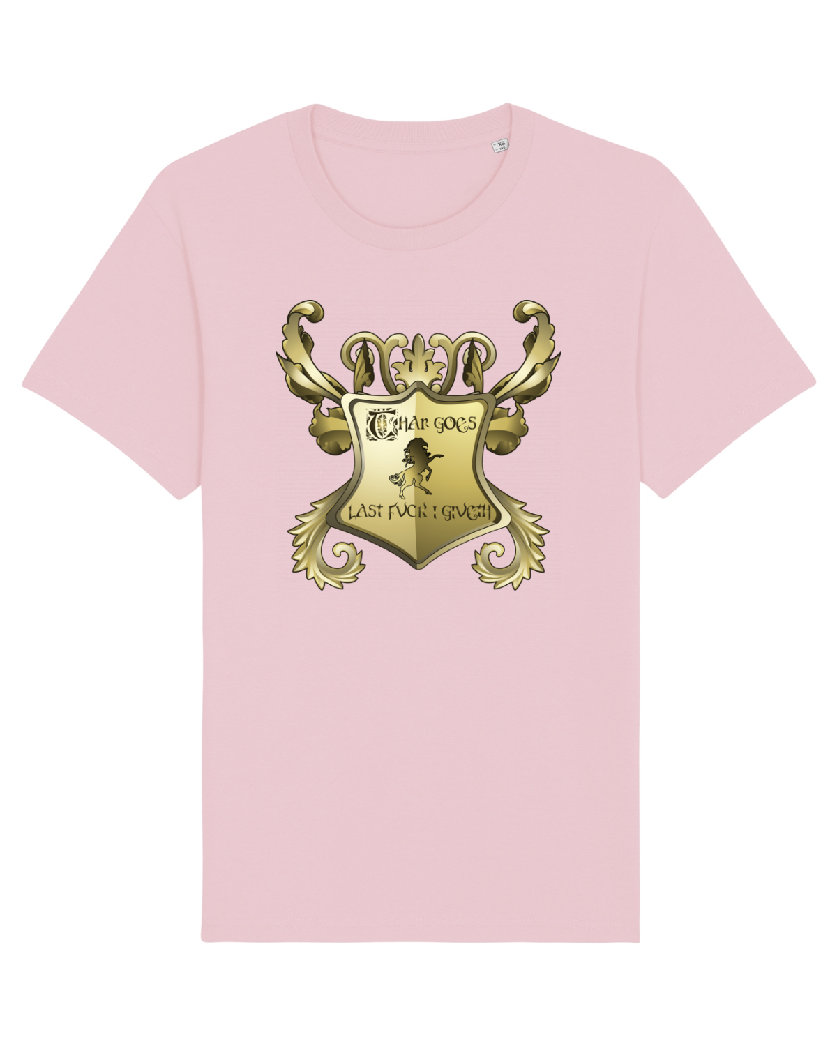 Tricou mânecă scurtă Unisex Rocker Cotton Pink