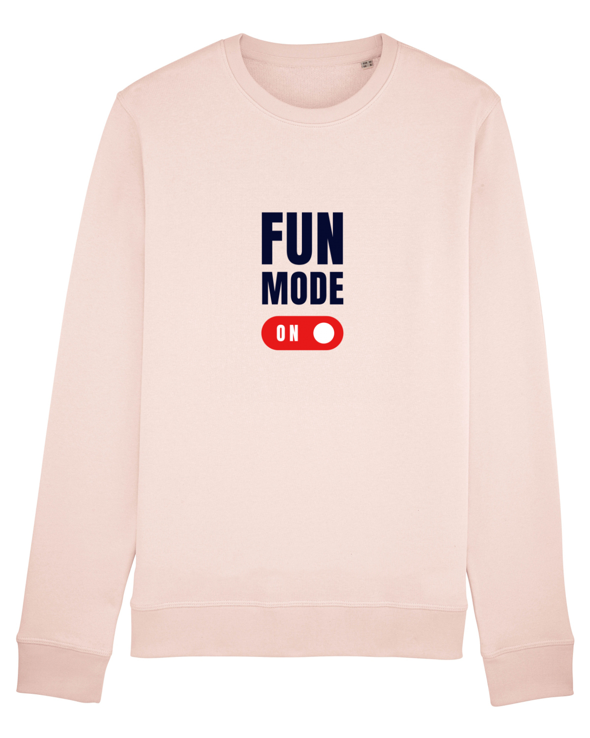 Bluză mânecă lungă Unisex Rise Candy Pink