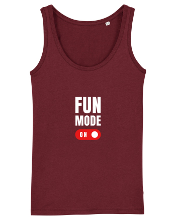 Fun Mode On Burgundy